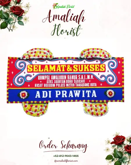 Papan Bunga Ucapan Selamat Awang